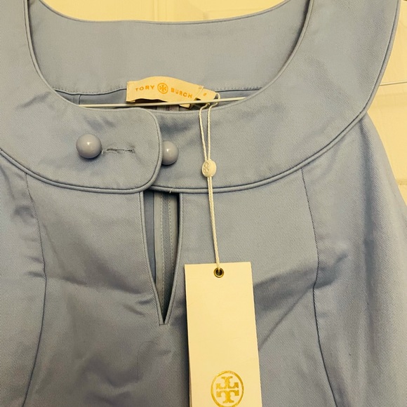 COPY - NWT Tory Burch Gerrit Silver Lake Dress size 0. - Picture 8 of 9